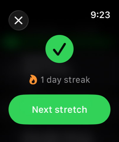 MotionCue on Apple Watch